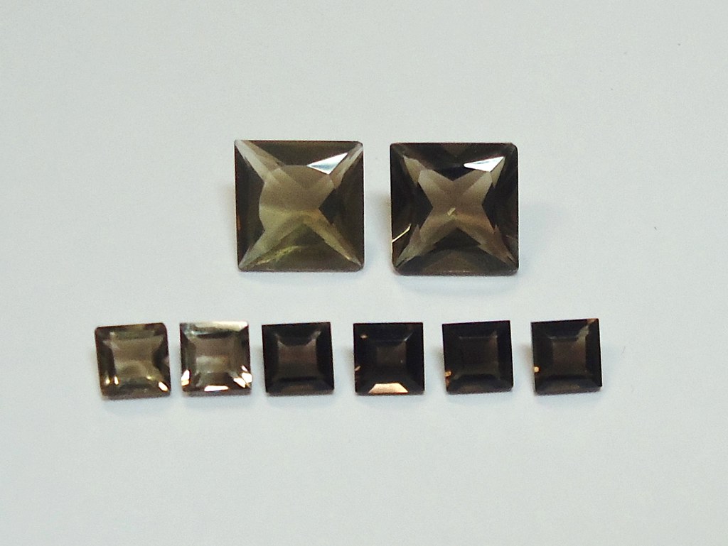 Smoky Quartz Cluster